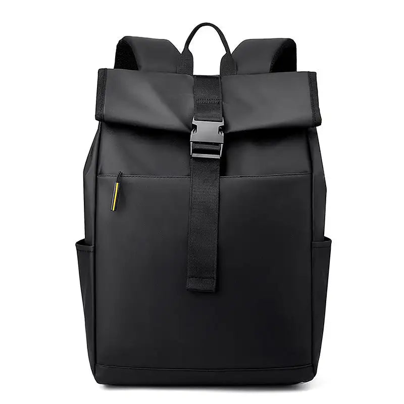 Casual Fashion Backpack For Men Women New Laptop Backpack Oxford Cloth Waterproof Short Distance Travel Backpack Men Black