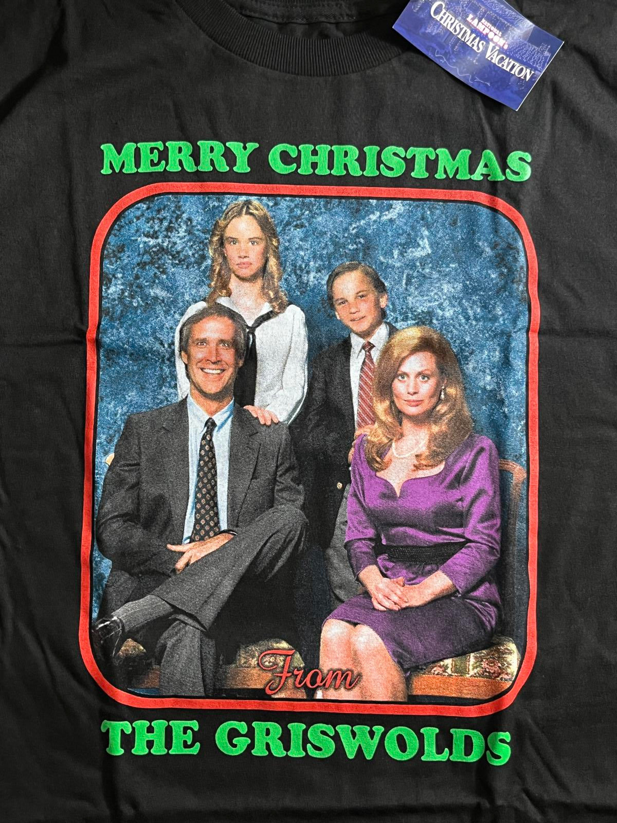 Christmas Vacation Movie Merch - The Griswolds Portrait -NEW