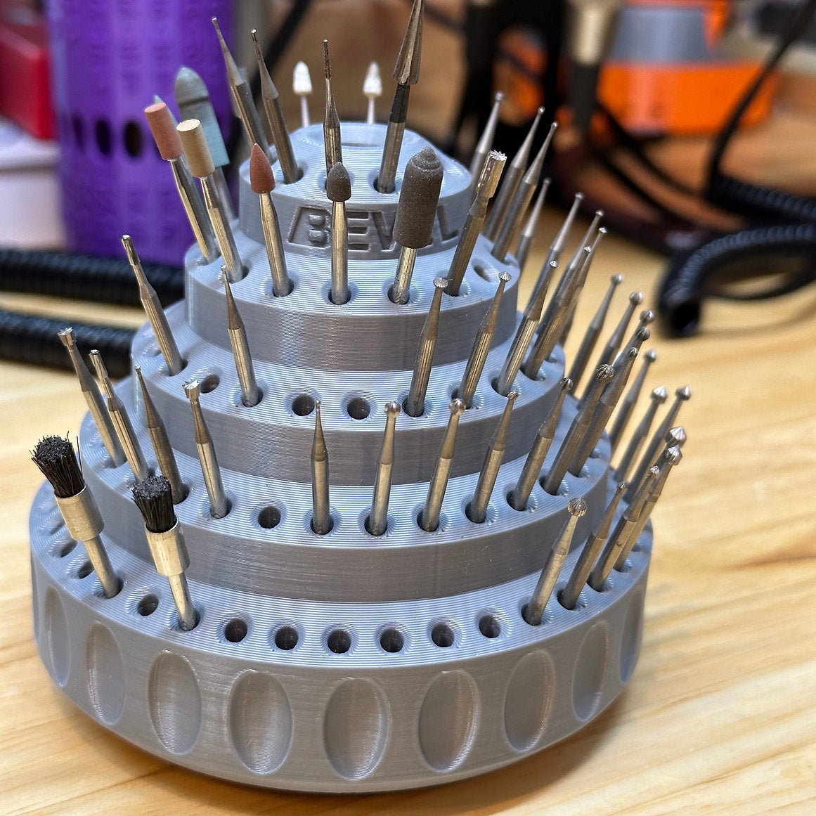 BEVEL™ Small Bur Holder and Organizer