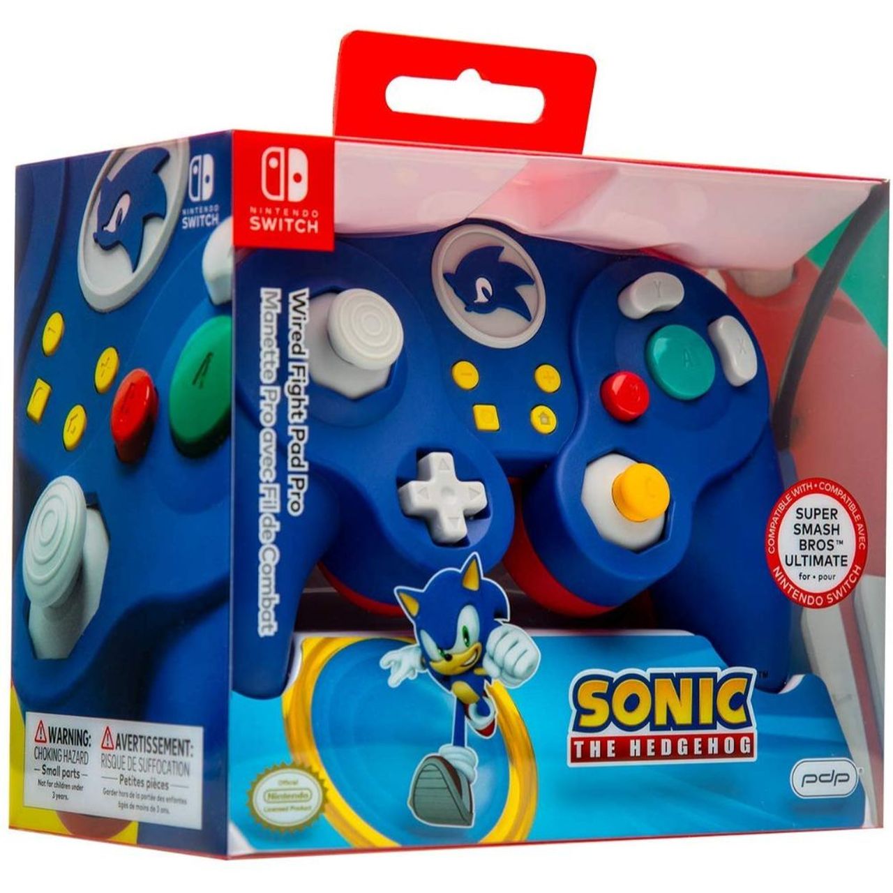 PDP Wired Fight Pad Pro Sonic (Nintendo Switch)