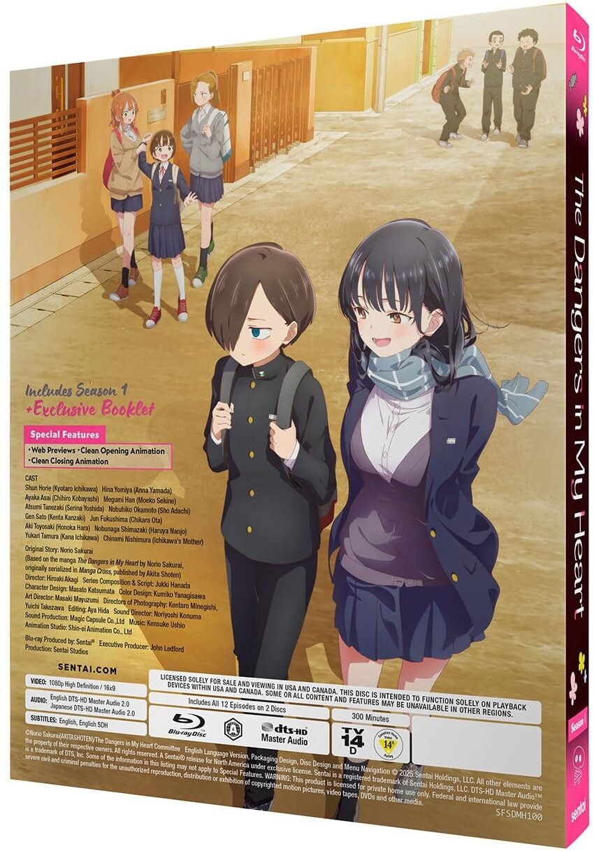 The Dangers in My Heart: Season 1 - Limited Edition Steelbook (Blu-ray)