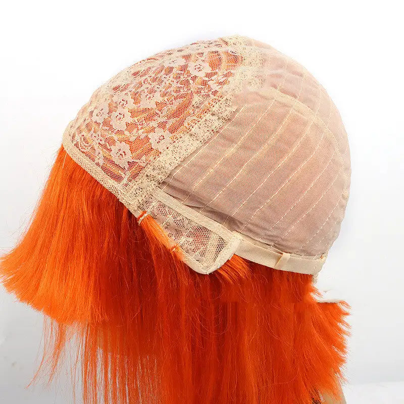 Real Hair Color Full Mechanism Full Bangs Headgear