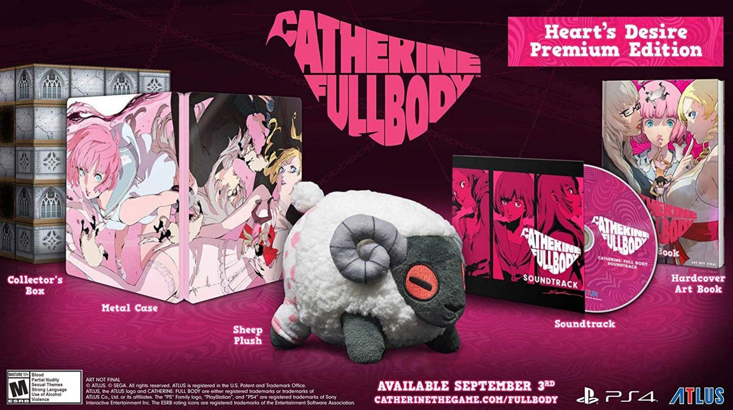 Catherine: Full Body Heart's Desire Premium Edition (Playstation 4)