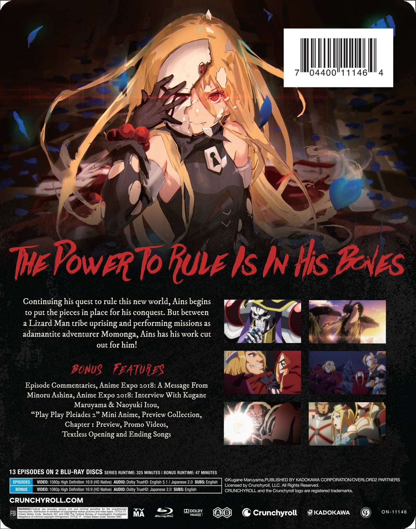 Overlord: Season 2 - Limited Edition Steelbook (Blu-ray)