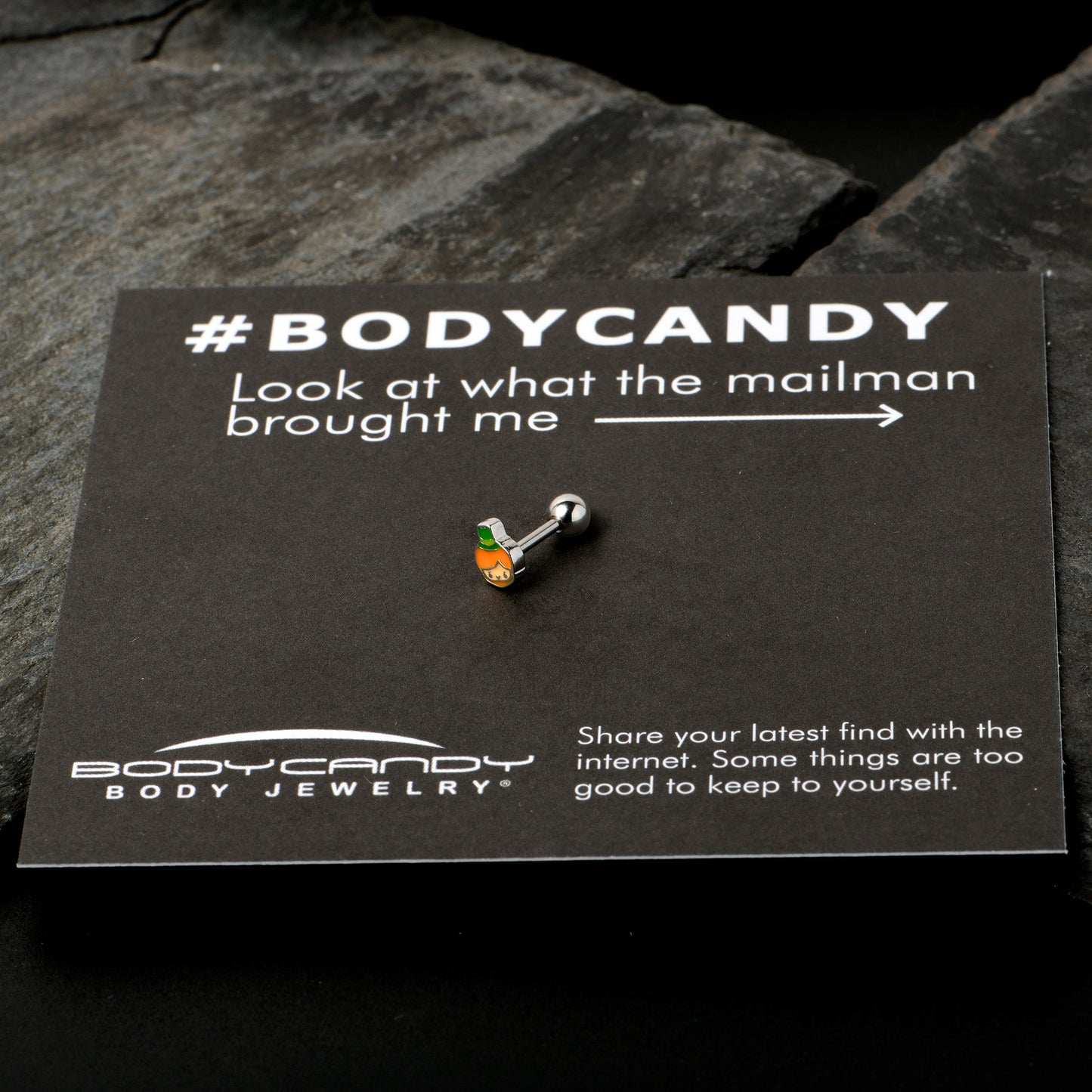 16G 1/4 Sweet Happy Leprechaun St Patricks Cartilage Tragus Earring