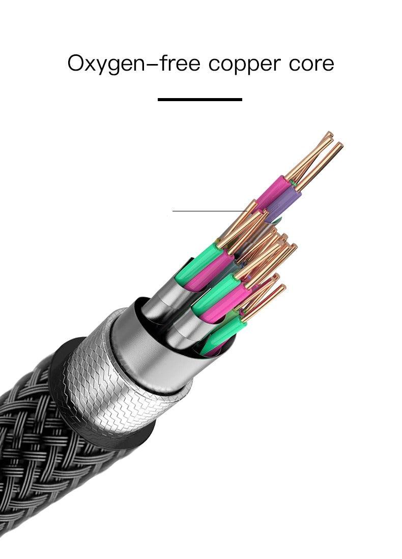 8K 60Hz 4K 120Hz HDMI 2.1 Cables 48Gbps HDR Video Cord Ultra HD 48Gbps High Speed HDMI High Definition Multimedia Interface Compatible With TV Monitor Gaming