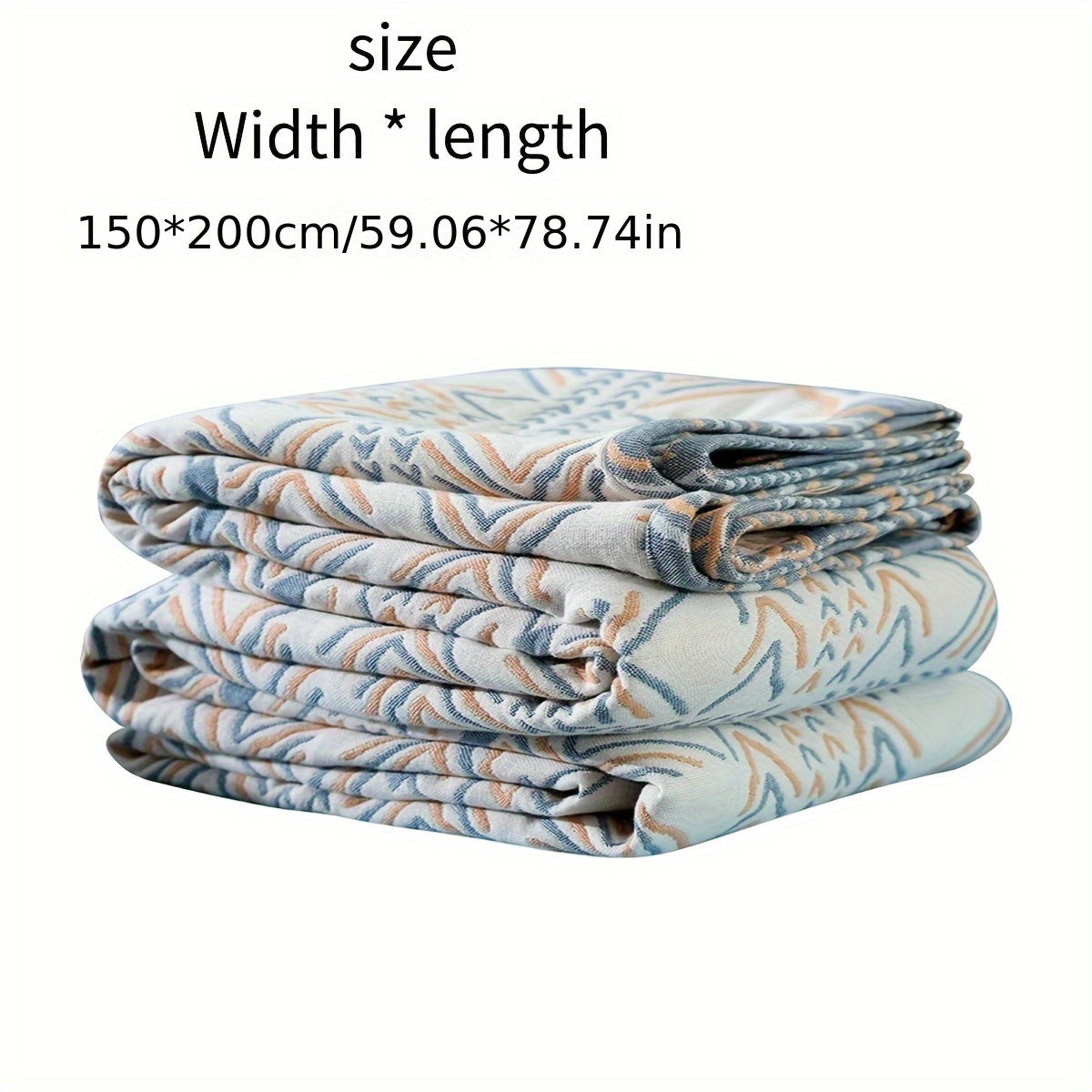 Versatile All-Season Sofa Towel Blanket - Reversible, Machine Washable, Perfect for Camping & Gifts