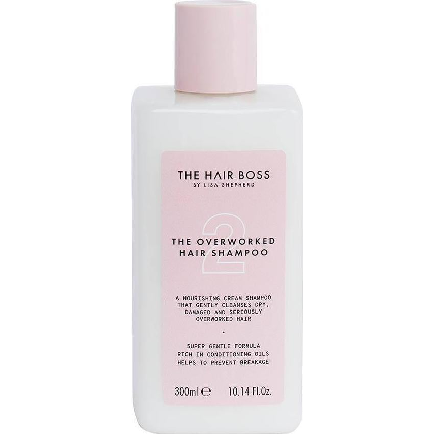 The Hair Boss THE HAIR BOSS_By Lisa Shepherd The Overworked Hair Shampoo głęboko odżywczy szampon do włosów suchych i zniszczonych 300ml (5060427355805)