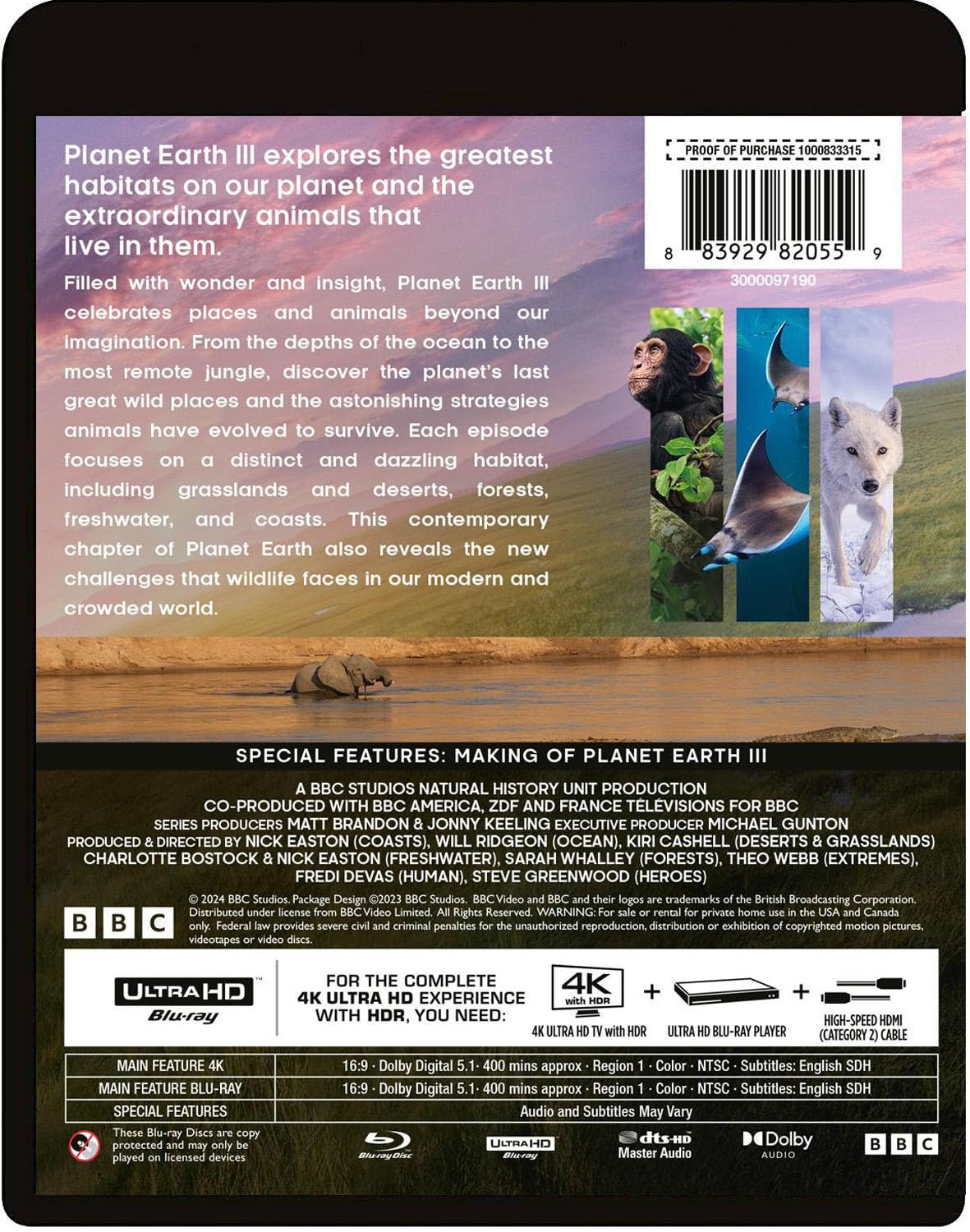 Planet Earth III (4K UHD)