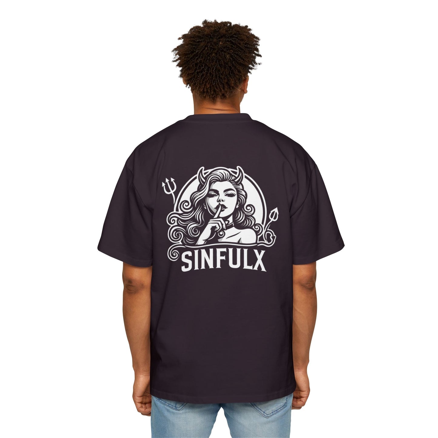 EA Men's Oversized SX Logo Graphic Tee