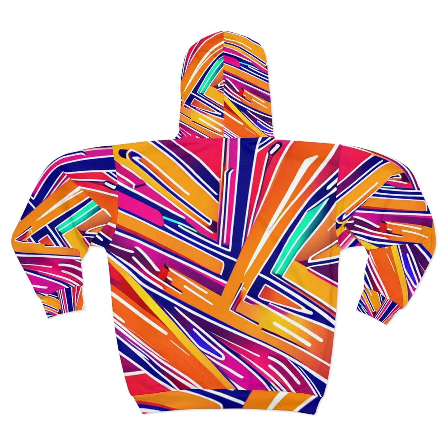 Cray On Unisex Zip Hoodie - Lizard Vigilante