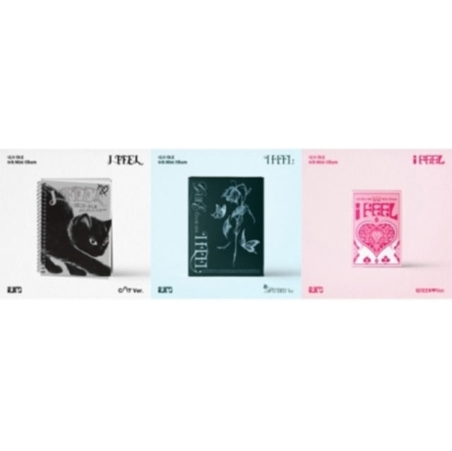 I-Dle - 2 (0 Ver.) & 2 (1 Ver.) & I Feel (6Th Mini Album) - CD Bundle