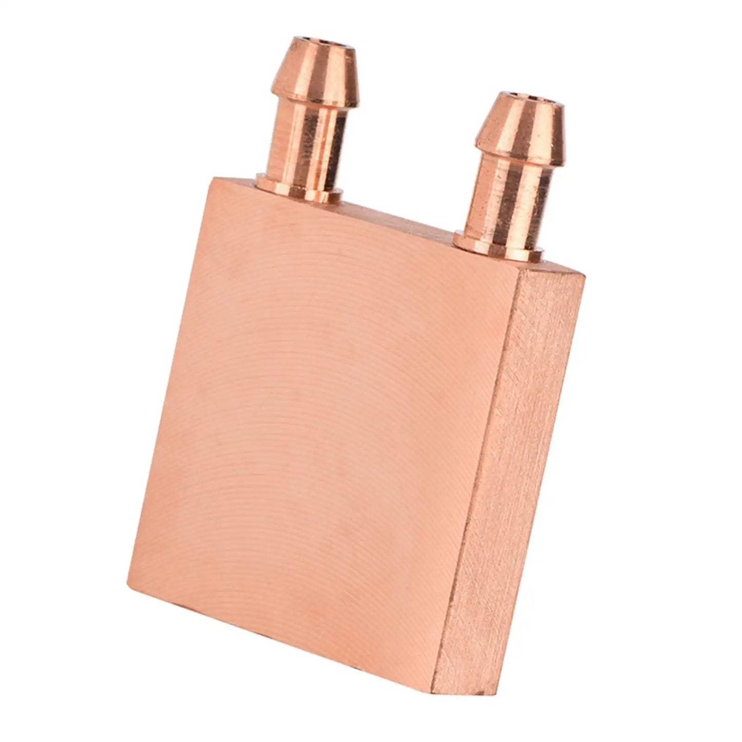 Copper Water Cooling Block for Graphics GPU Head CPU 40 * 40 * 10mm