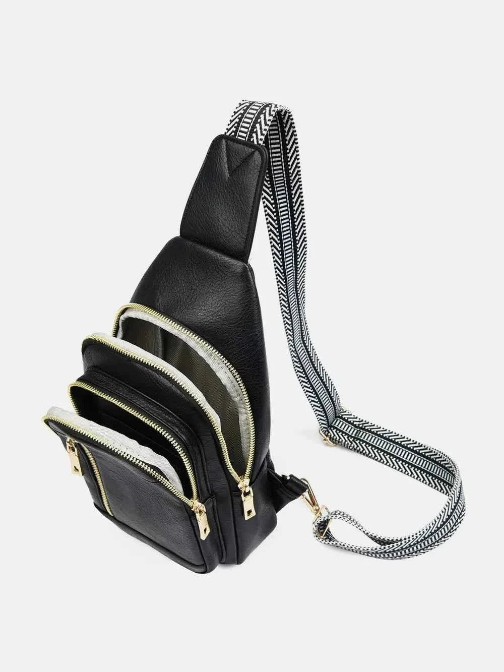 Adjustable Leather : Crossbody Bag With Straps