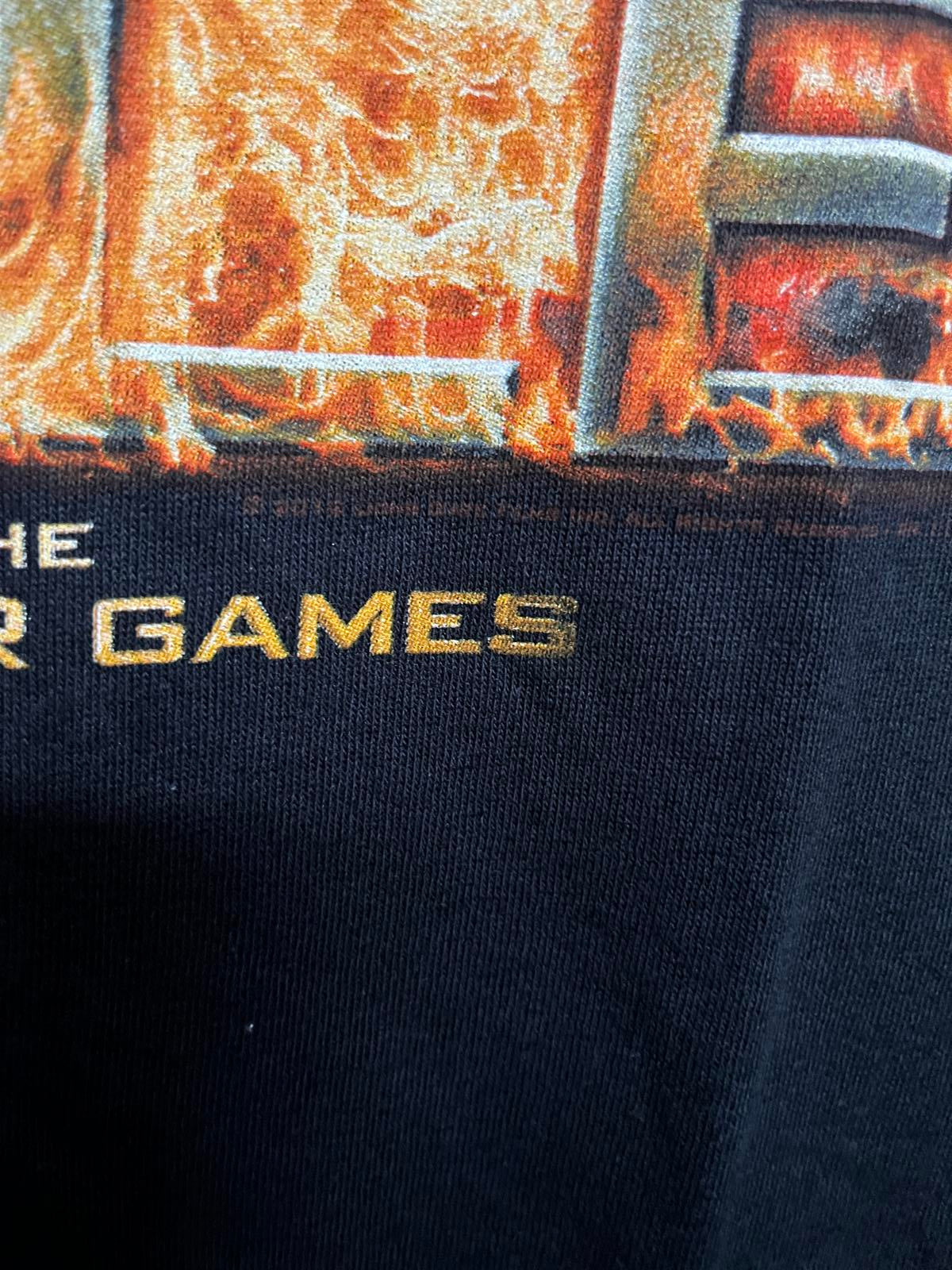 Vtg Gale T-shirt Hunger Games Movie - Liam Hemsworth - L