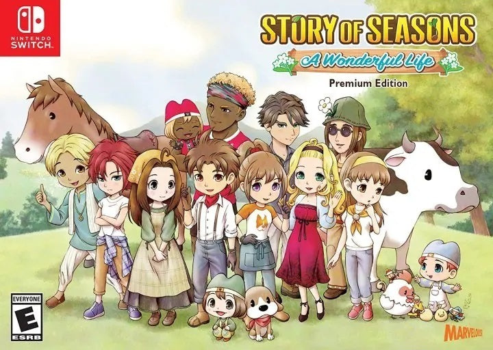 Story of Seasons: A Wonderful Life (Premium Edition) (Nintendo Switch)