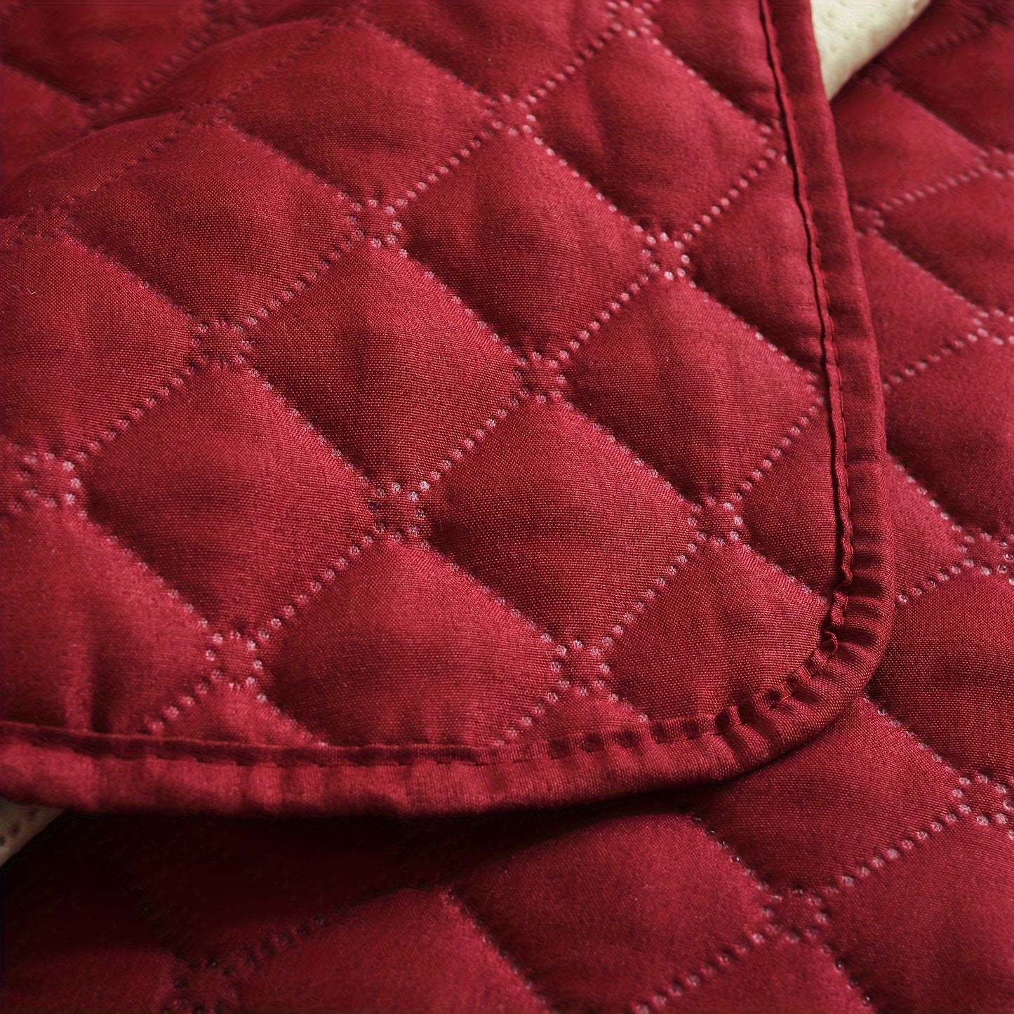 1pc Waterproof Solid Color Plaid Non-Slip Pet Sofa Cover, Machine Washable Blanket for All Season Protection, Suitable for Cats, Dogs, and Small Animals