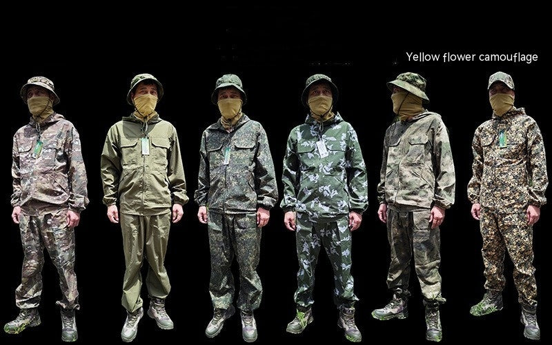 Russian Military Fans Battle Suit Summer Camouflage