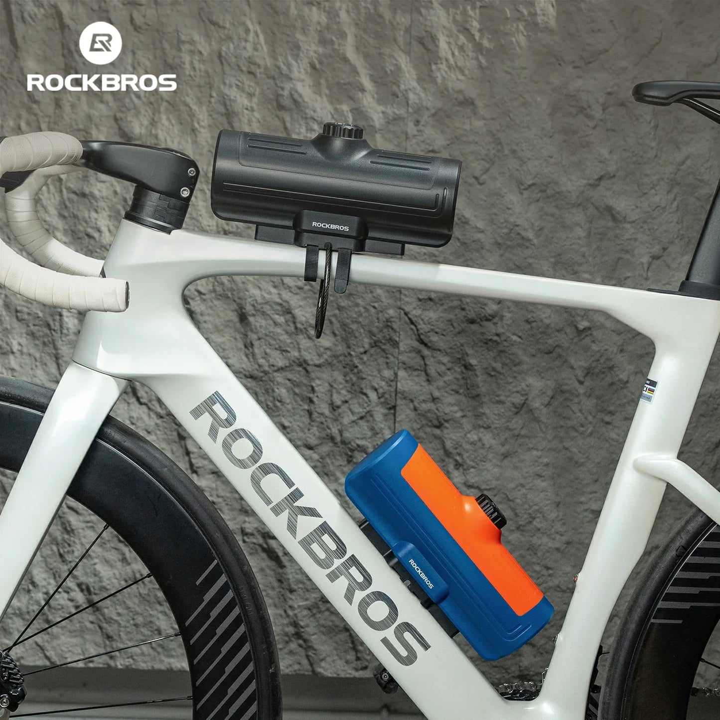 ROCKBROS Water-Resistant Bike Frame Bag with Password Lock