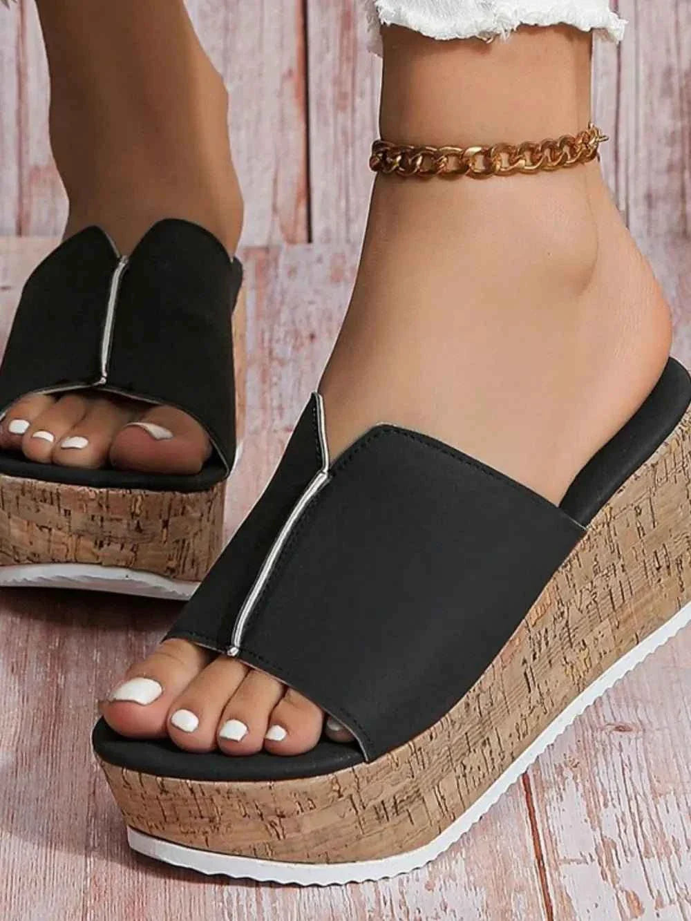Trendy Peep Toe : High Heel Sandals