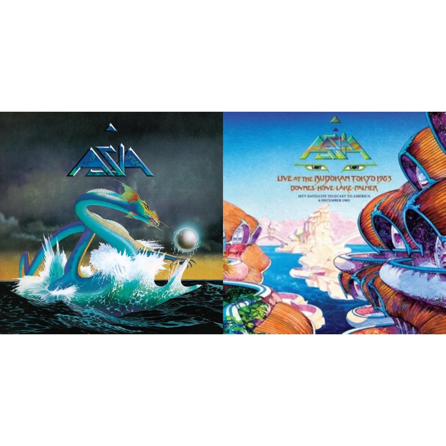 Asia In Asia - Live At The Budokan, Tokyo, 1983 (Deluxe Box Set/2LP/2CD/Blu-Ray/Etc.) & Asia