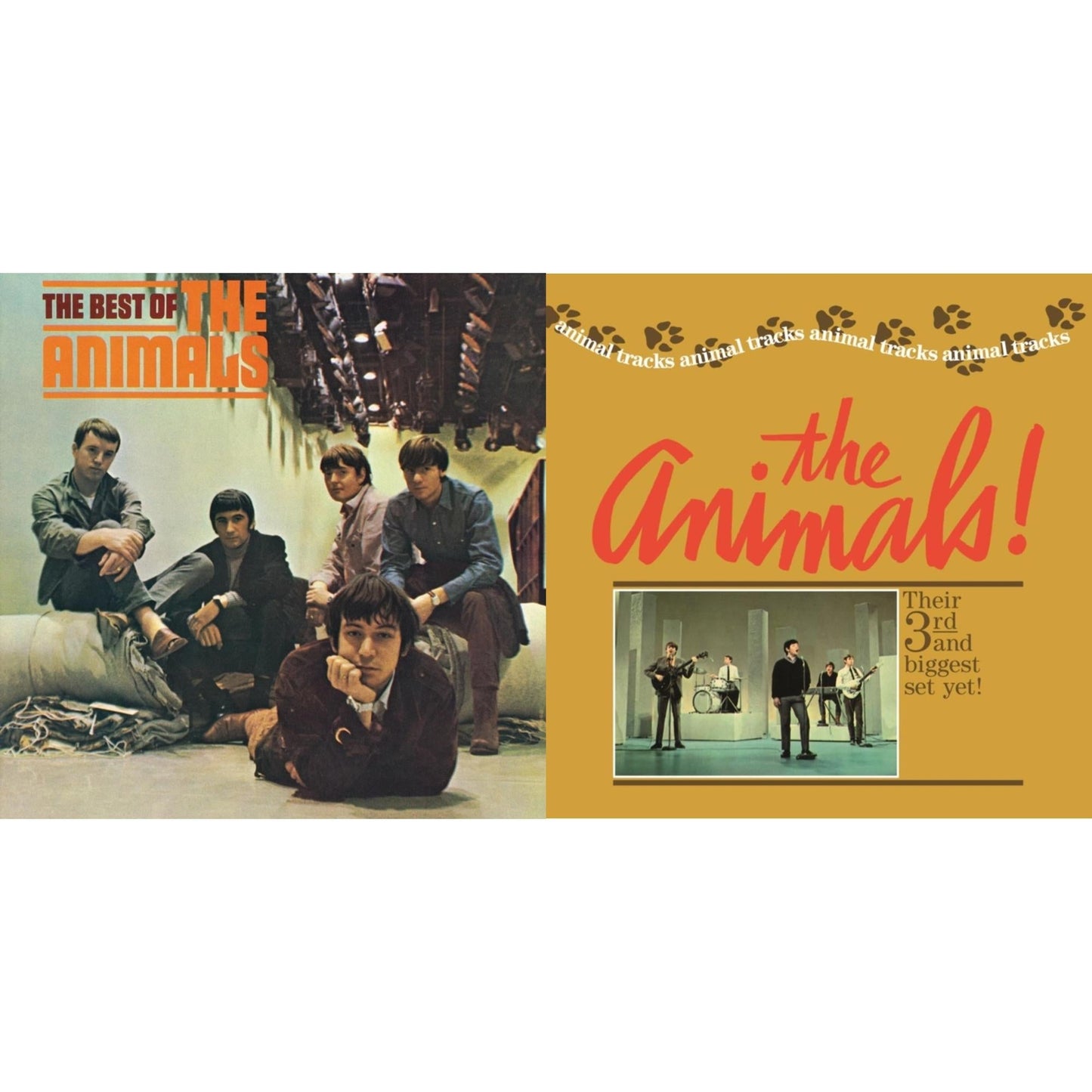 Animals - Best Of The Animals & Animal Tracks - LP Vinyl Bundle