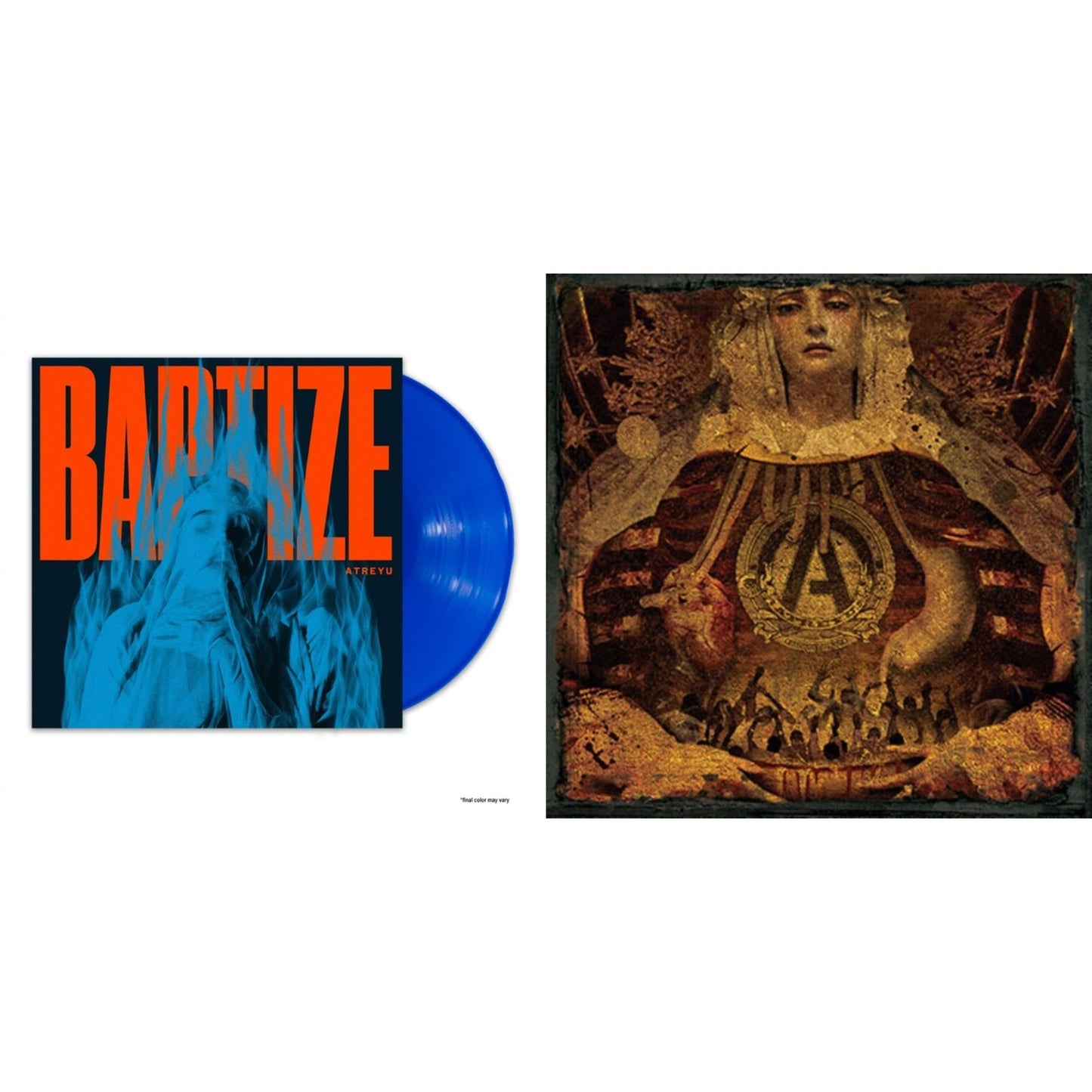 Baptize (Blue LP Vinyl) & Congregation Of The Damned (Gold LP Vinyl)