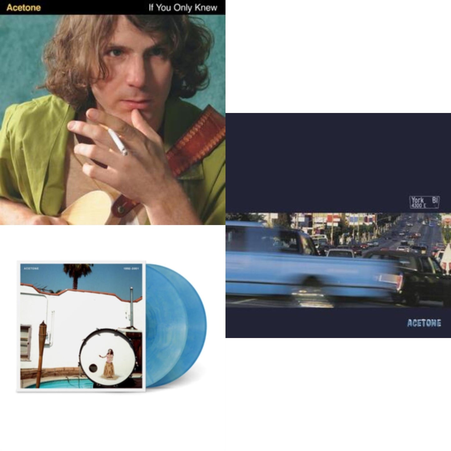 If You Only Knew (2LP) & York Blvd. (2LP) & 1992 - 2001 (Blue Vinyl/2LP)