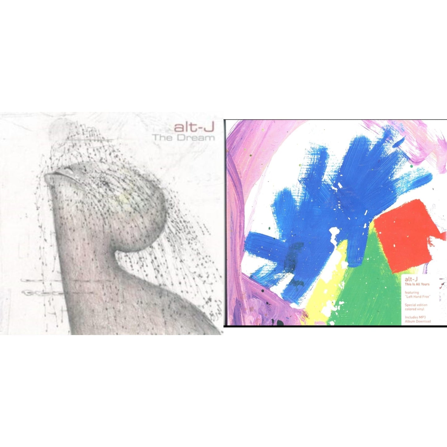 Dream (Milky Clear LP Vinyl) (I) & This Is All Yours (Neon Yellow LP Vinyl)