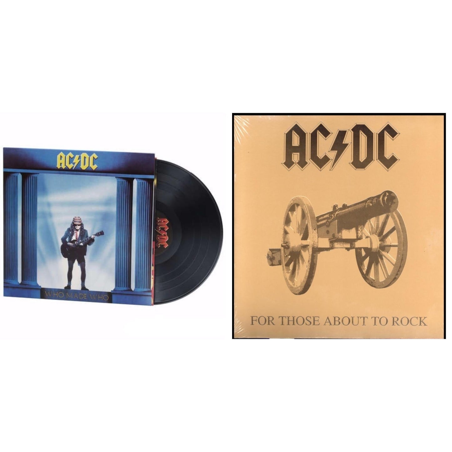 For Those About To Rock (180G) & Who Made Who (180G)
