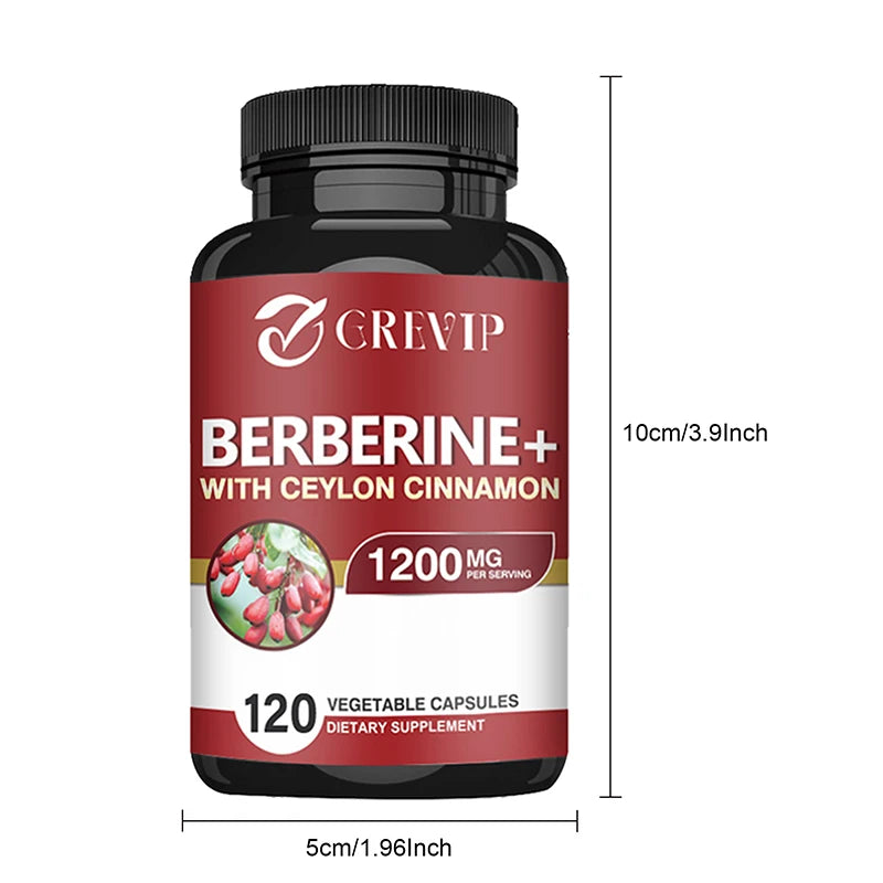 Berzerker Boost - Berberine + Ceylon Cinnamon Capsules — Metabolic Mayhem for Heart, Gut, and Rock N’ Roll Glory (120 Caps) - Premium supplements from dsers - Just $29.99! Shop now at Lizard Vigilante