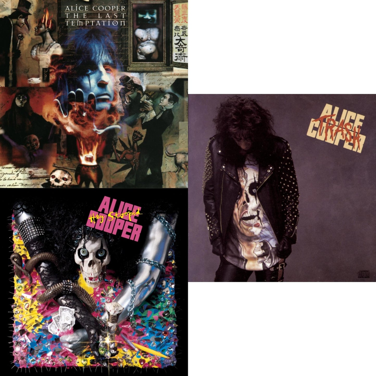 Trash & Hey Stoopid & Last Temptation