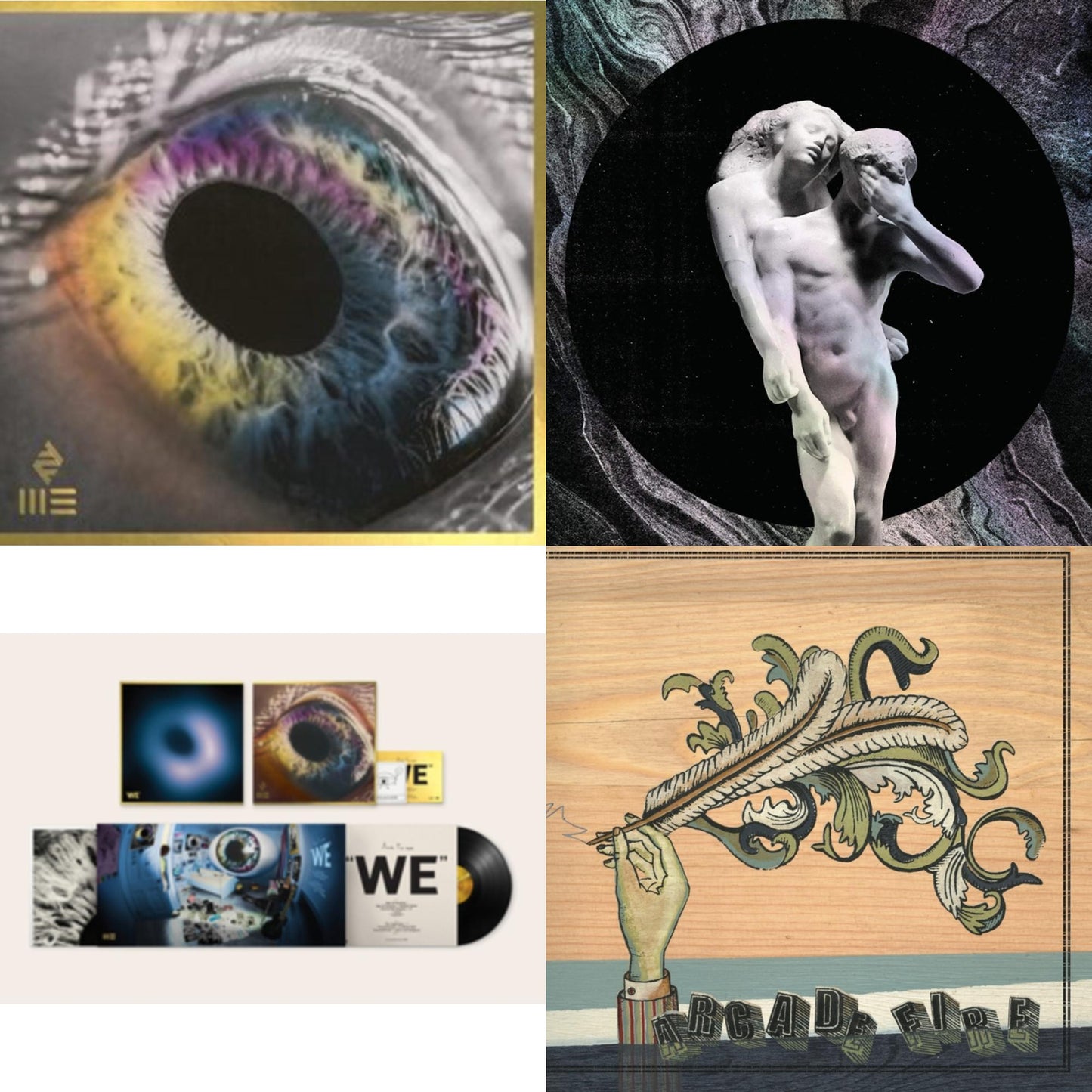 Reflektor (2LP/180G) & We (180G) & We (180G/White LP Vinyl) (I) & Funeral (150G/Gatefold)