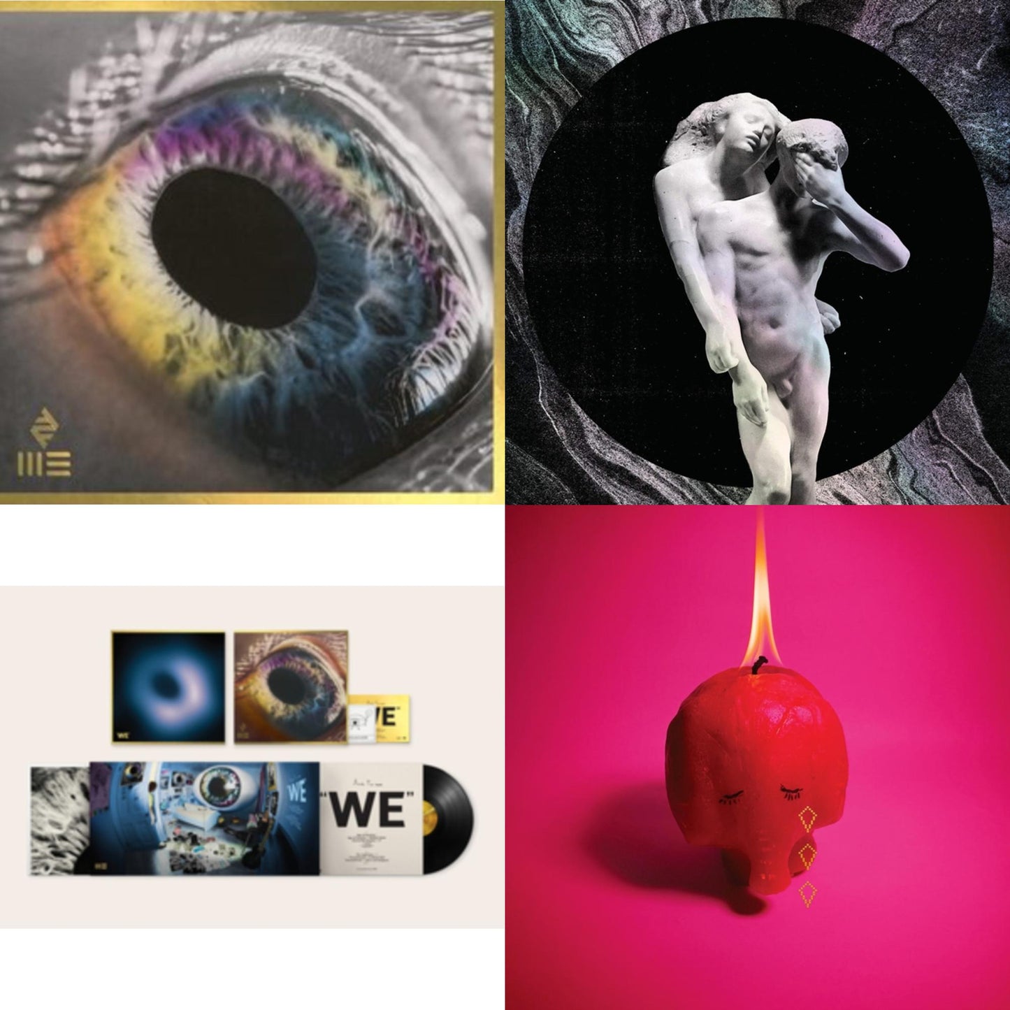 Reflektor (2LP/180G) & We (180G) & We (180G/White LP Vinyl) (I) & Pink Elephant