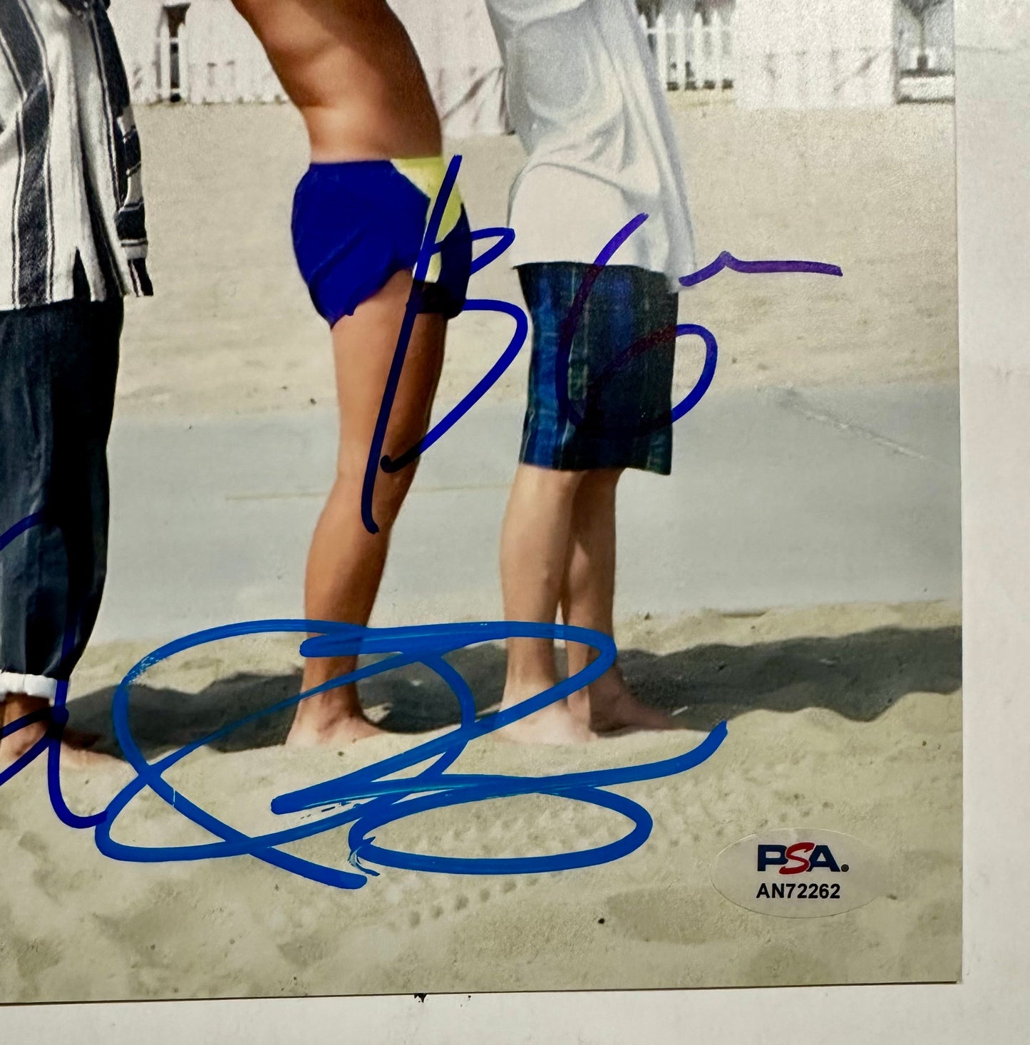 Jason Priestley, Tori Spelling, Ian Ziering, Brian Austin Green Signed 90210 8x10 Photo PSA COA