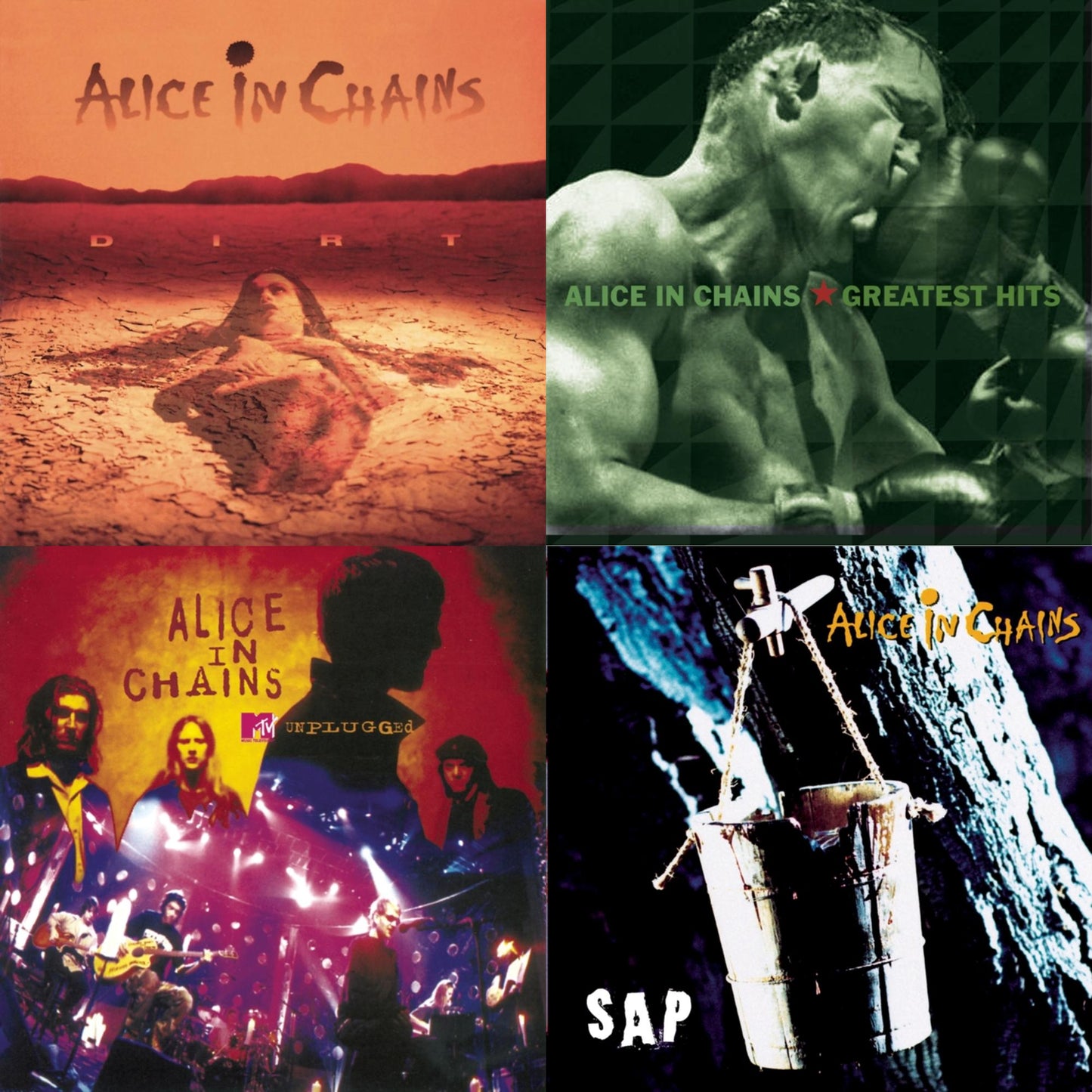 Dirt & Greatest Hits & Unplugged & Sap