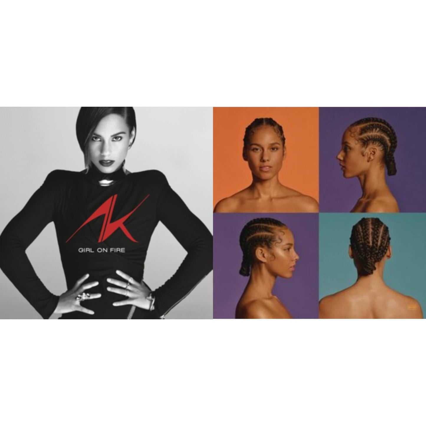 Alicia (X) (2LP/150G/Opaque White Vinyl/Dl Insert) & Girl On Fire