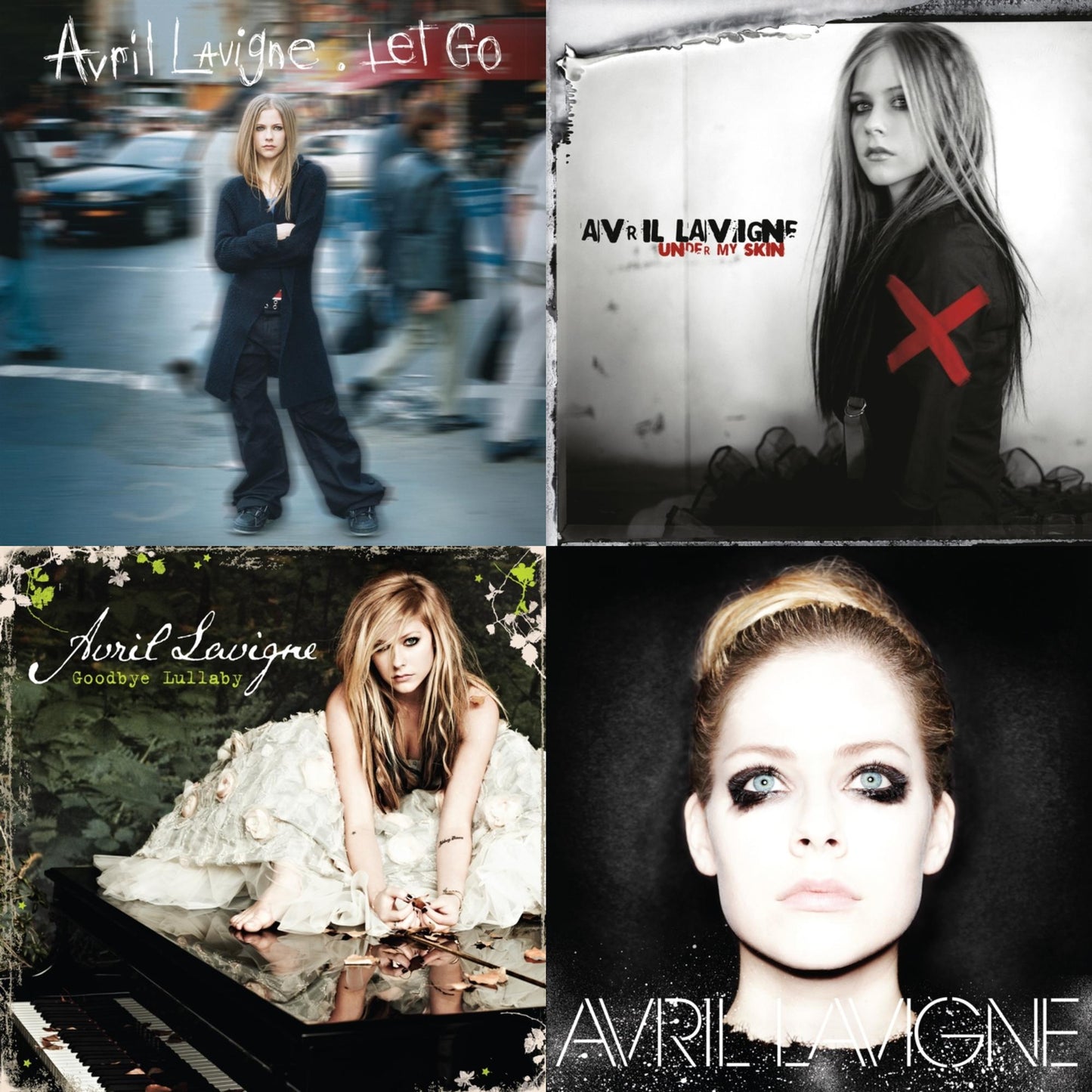 Let Go (2LP) & Under My Skin & Goodbye Lullaby (2LP) & Avril Lavigne (2LP)