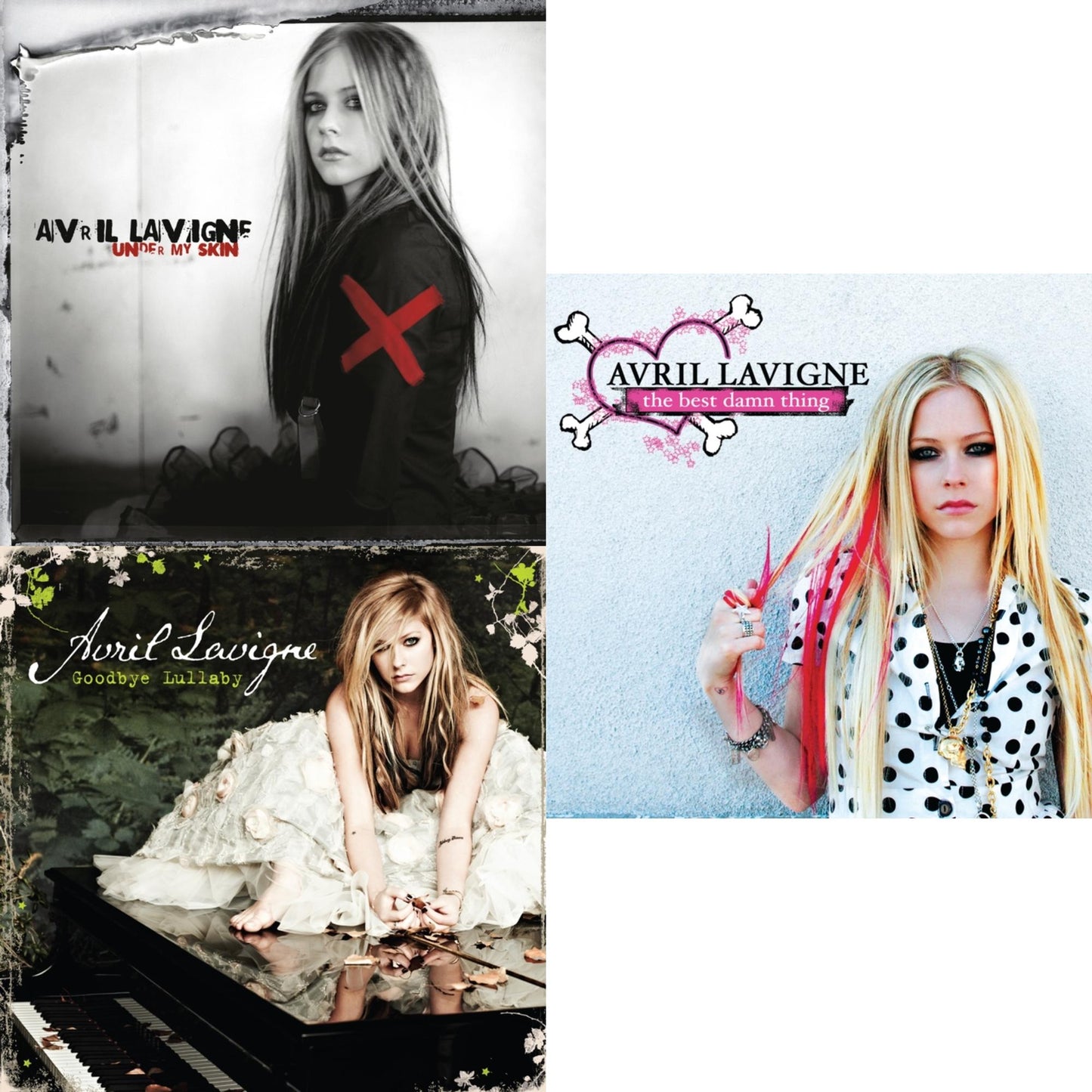 Under My Skin & Best Damn Thing (2LP) & Goodbye Lullaby (2LP)