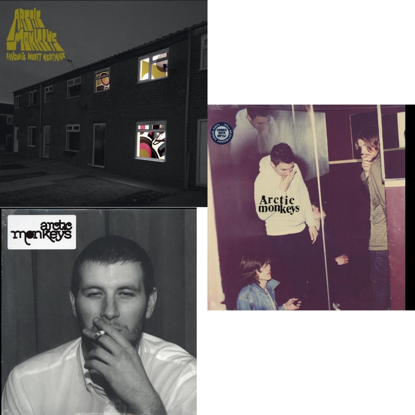 Favourite Worst Nightmare (Gatefold) & Whatever People Say I Am That's What I Am Not & Humbug (Dl Card)