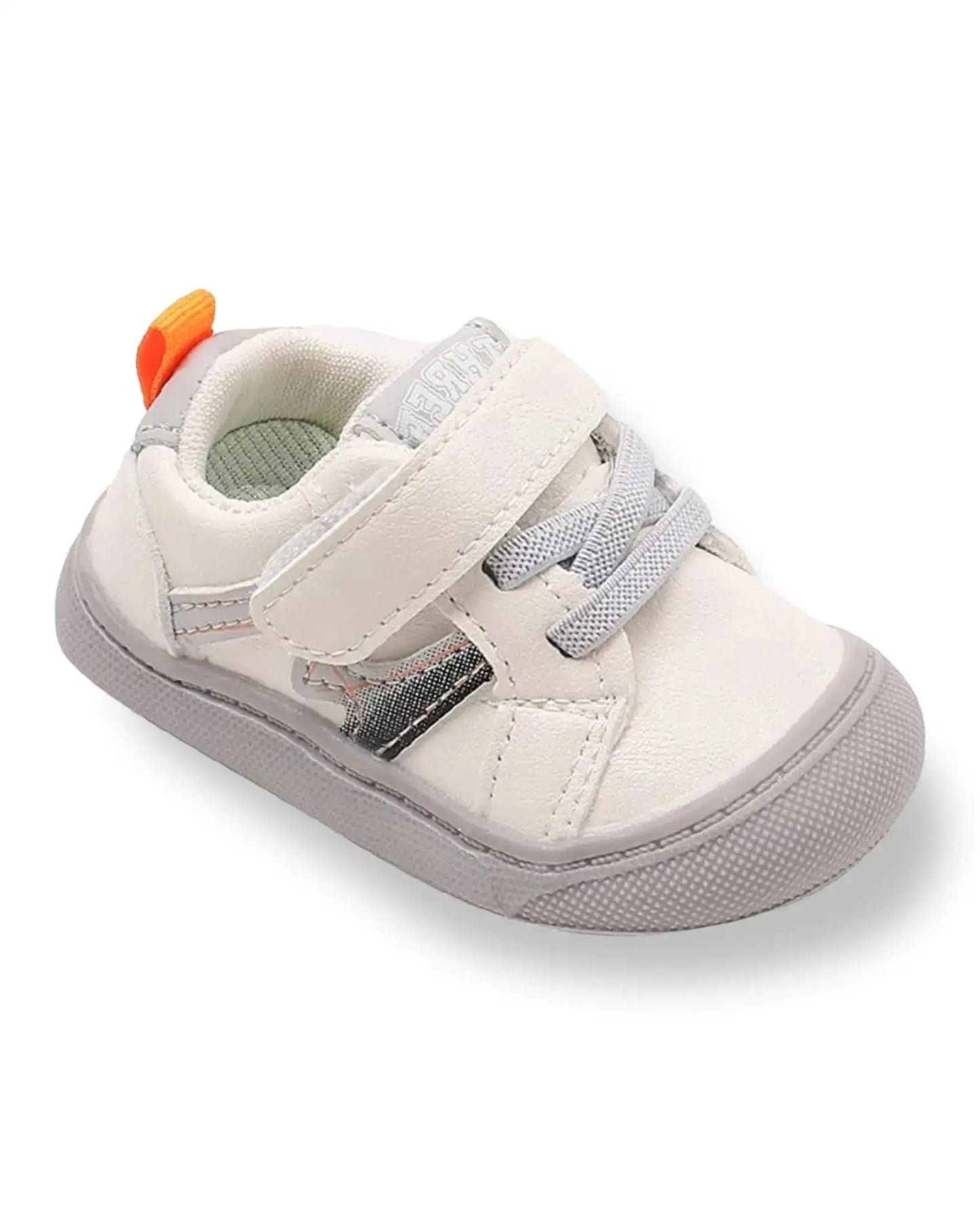 TinyTaffeta Toddler Shoes Girls Lightweight Sneakers Boys Barefoot Shoes Toddler Wide Toe Box Casual Walking Shoes School Running Shoes Grey 5