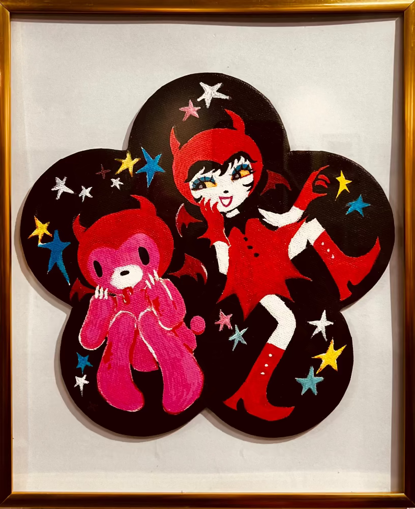 AndytheStreet - Can't Stand This Bxtch FR - Original Artwork - Gloomy Bear Exhibition