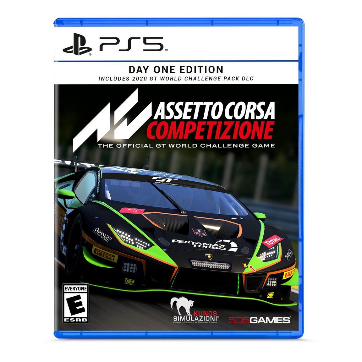 Assetto Corsa Competizione: The Official GT World Challenge Game - Day One Edition (PlayStation 5)