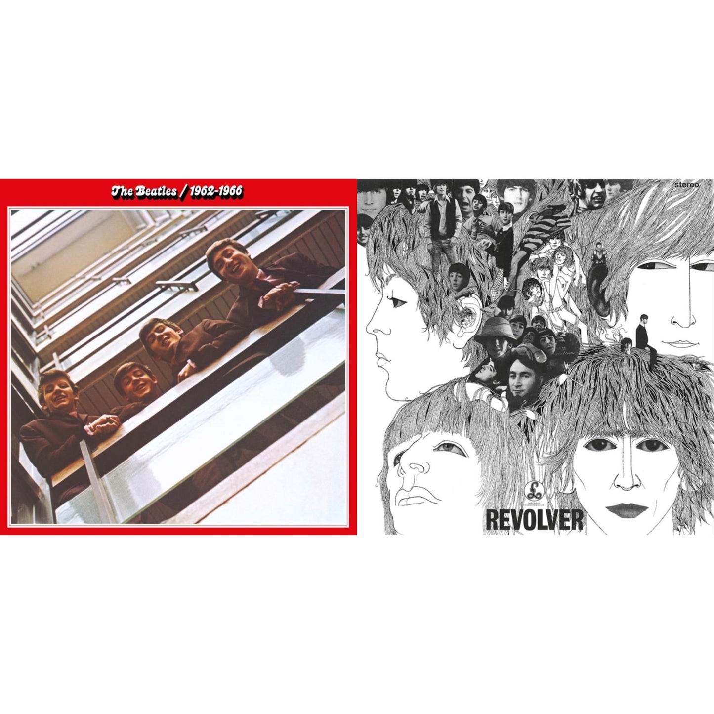 Revolver Special Edition & Beatles 1962-1966 (2023) (Red Vinyl/3LP) (Half-Speed)