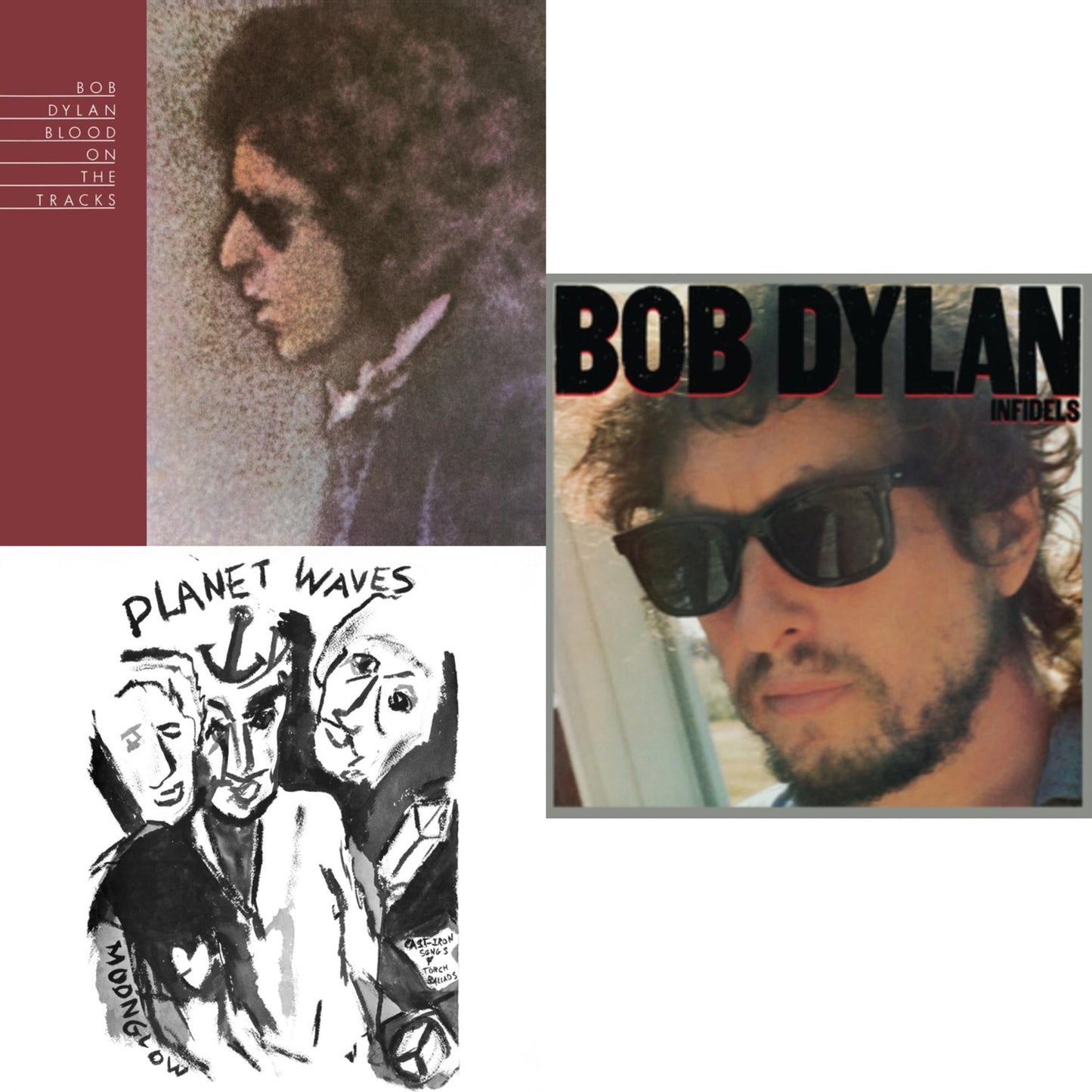 Infidels (150G/Dl Insert) & Planet Waves (150G LP Vinyl/Dl) & Blood On The Tracks (150G/Dl Insert)