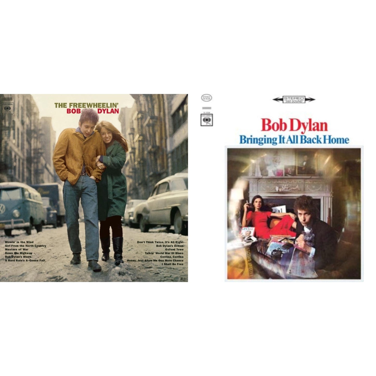 Bringing It All Back Home & Freewheelin Bob Dylan (140G/Dl Code)