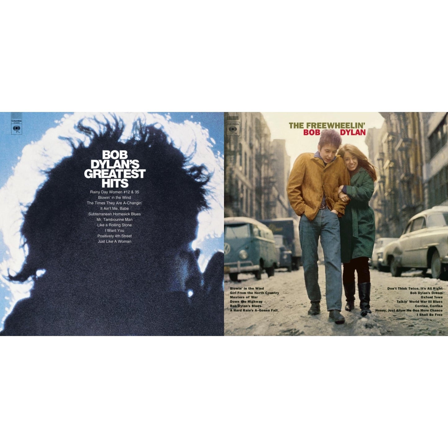 Freewheelin Bob Dylan (140G/Dl Code) & Greatest Hits (150G/Dl Card)