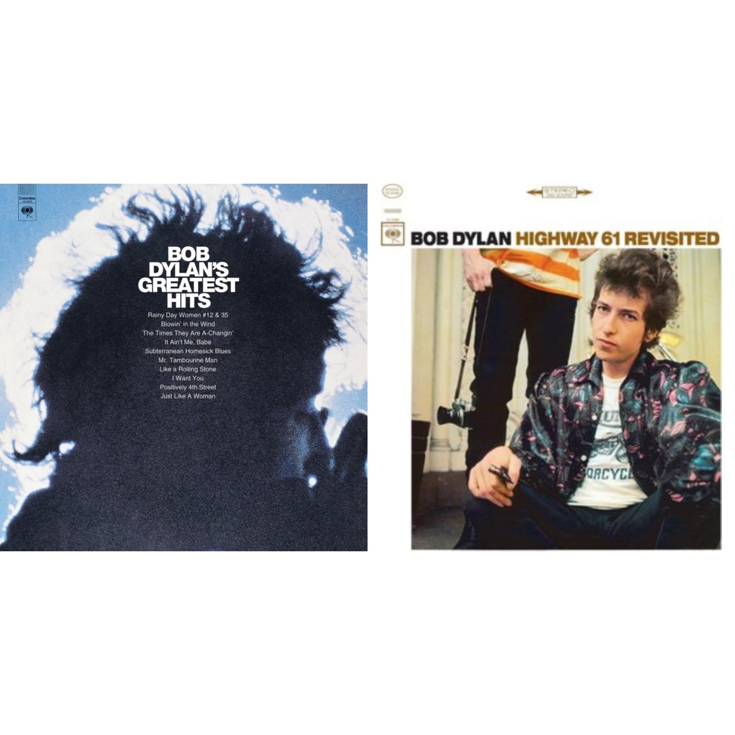 Bob Dylan - Highway 61 Revisited & Greatest Hits (150G/Dl Card) - LP Vinyl Bundle