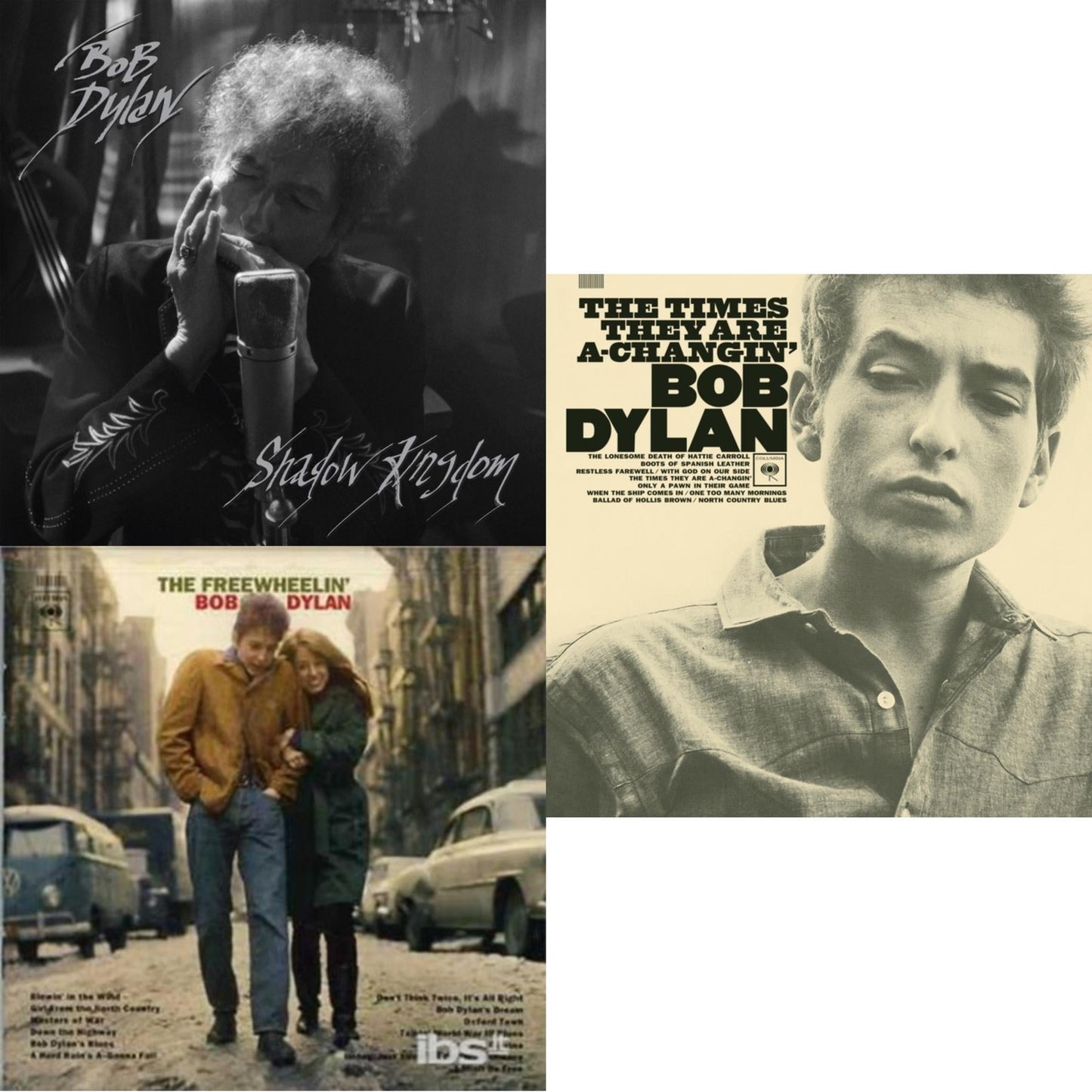 Shadow Kingdom & Freewheelin Bob Dylan & Times They Are A-Changin