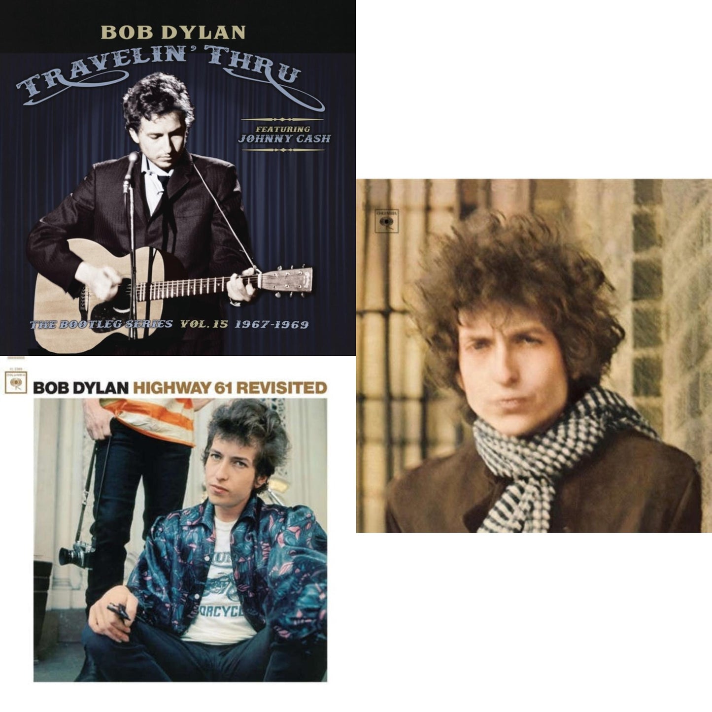 Traveling Thru Ft Johnny Cash: Bootleg Series Vol. 15 (3LP) & Highway 61 Revisited & Blonde On Blonde